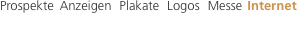 Prospekte  Anzeigen  Plakate  Logo